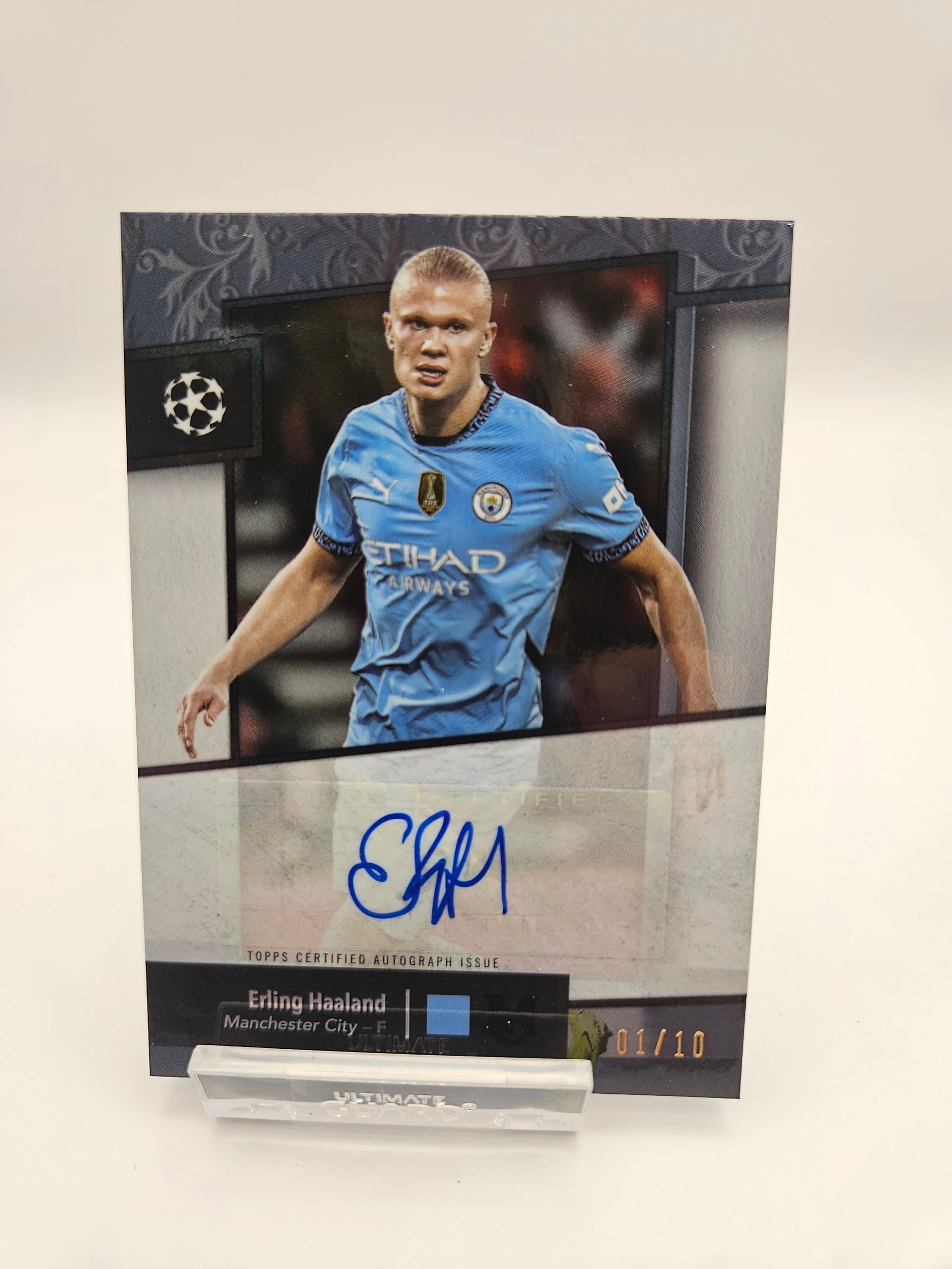 Erling Haaland (01/10) - Topps Museum Collection UEFA Club