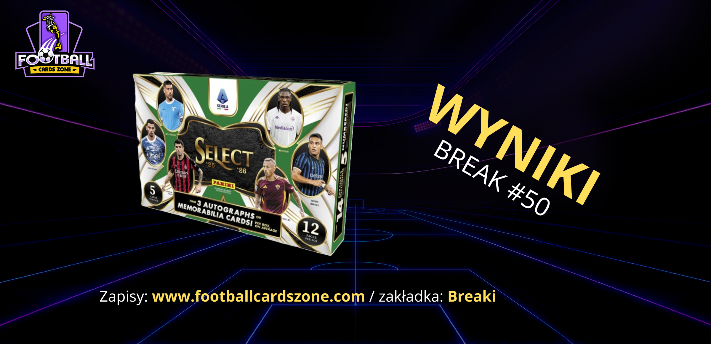 BREAK #50– 1x Hobby Box Panini Select Serie A 25/26