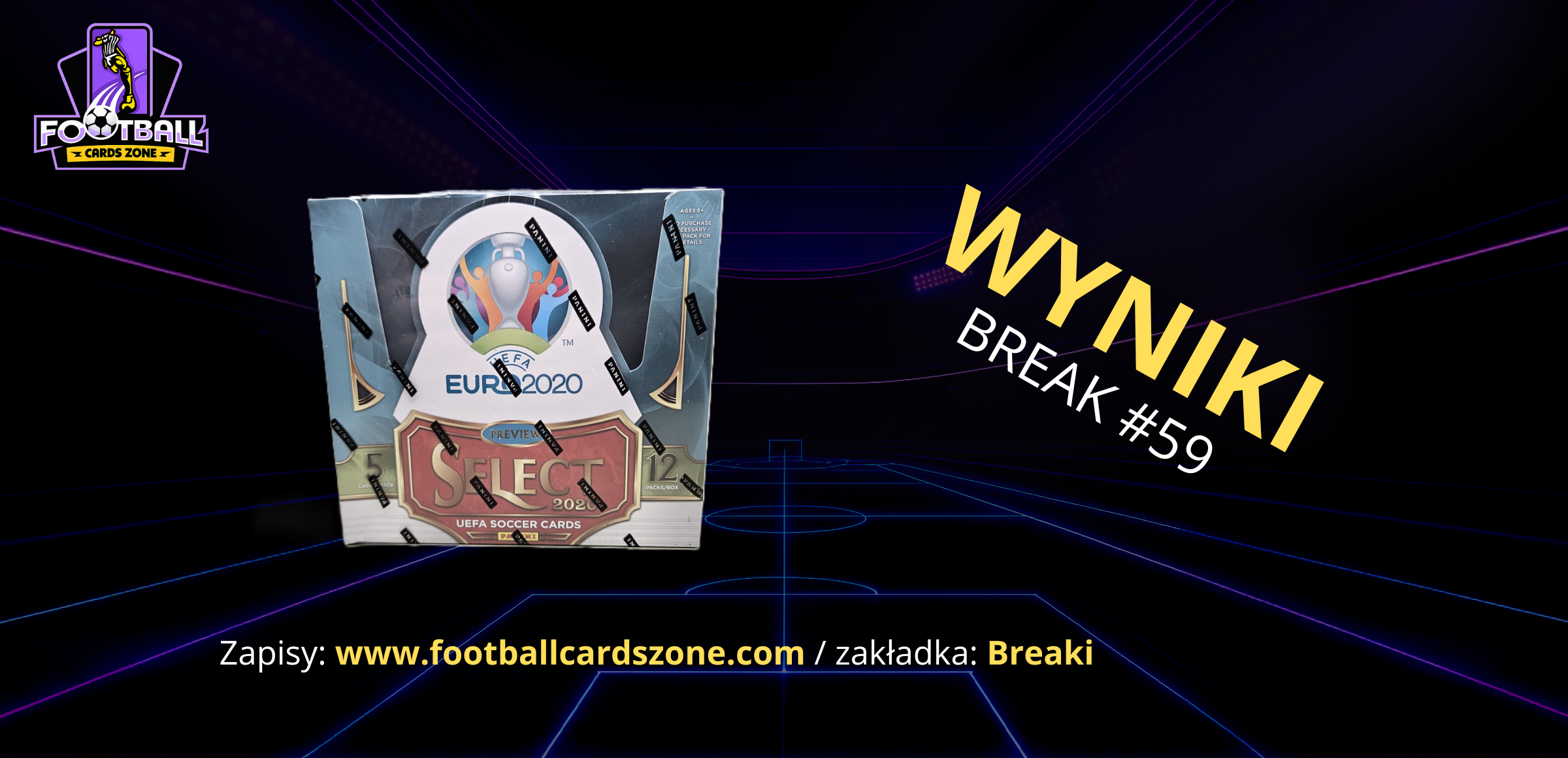 BREAK #59 – 1x Panini Select UEFA EURO 2020 Soccer 19/20 Hobby Box