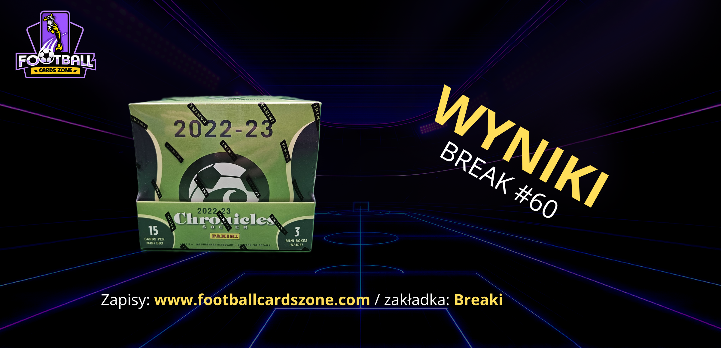 BREAK #60 – 1x Panini Chronicles Soccer 2022-23 Hobby Box