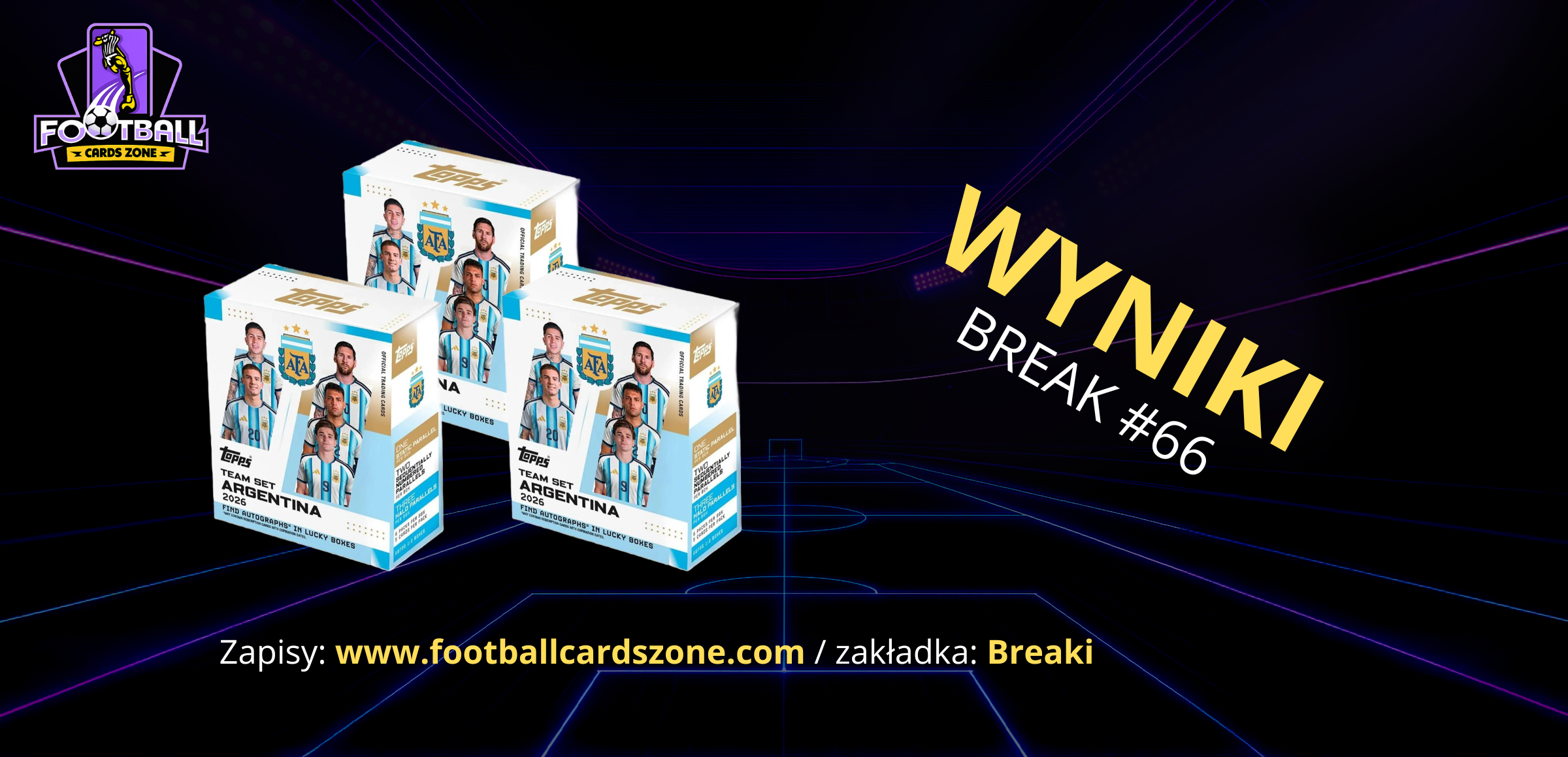 BREAK #66 – 3x Topps Argentina Team Set 25/26