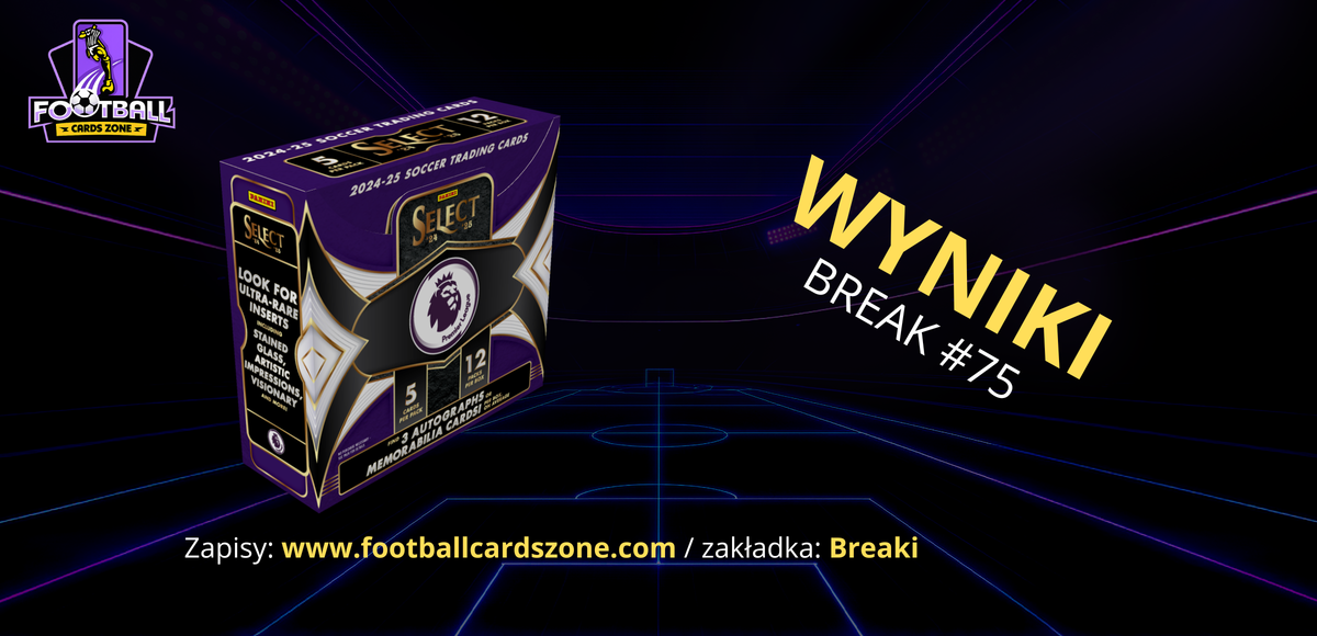 BREAK #75 – 1x Panini Select Premier League 2024/2025 Hobby Box