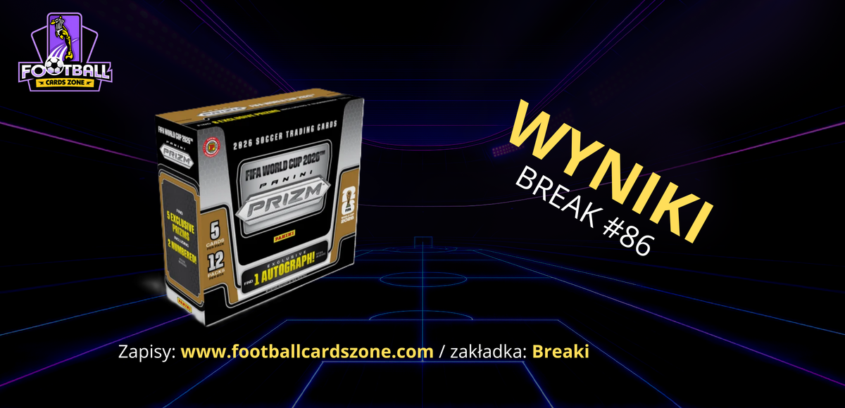 BREAK #86 – 1x Panini Prizm FIFA World Cup 2026 Hobby International Box