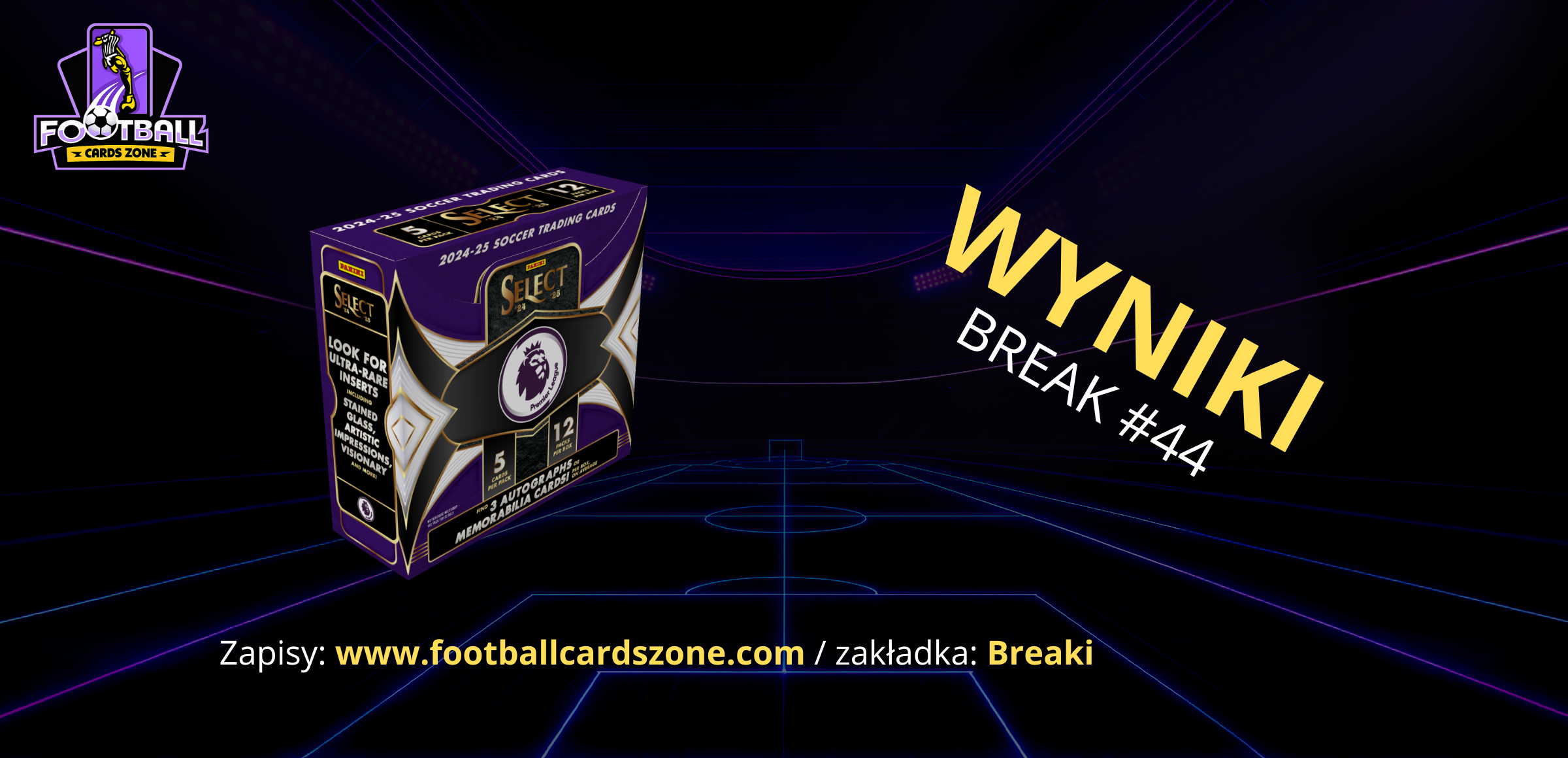 BREAK #44 – 1x Hobby Box Panini Select Premier League 2024/2025
