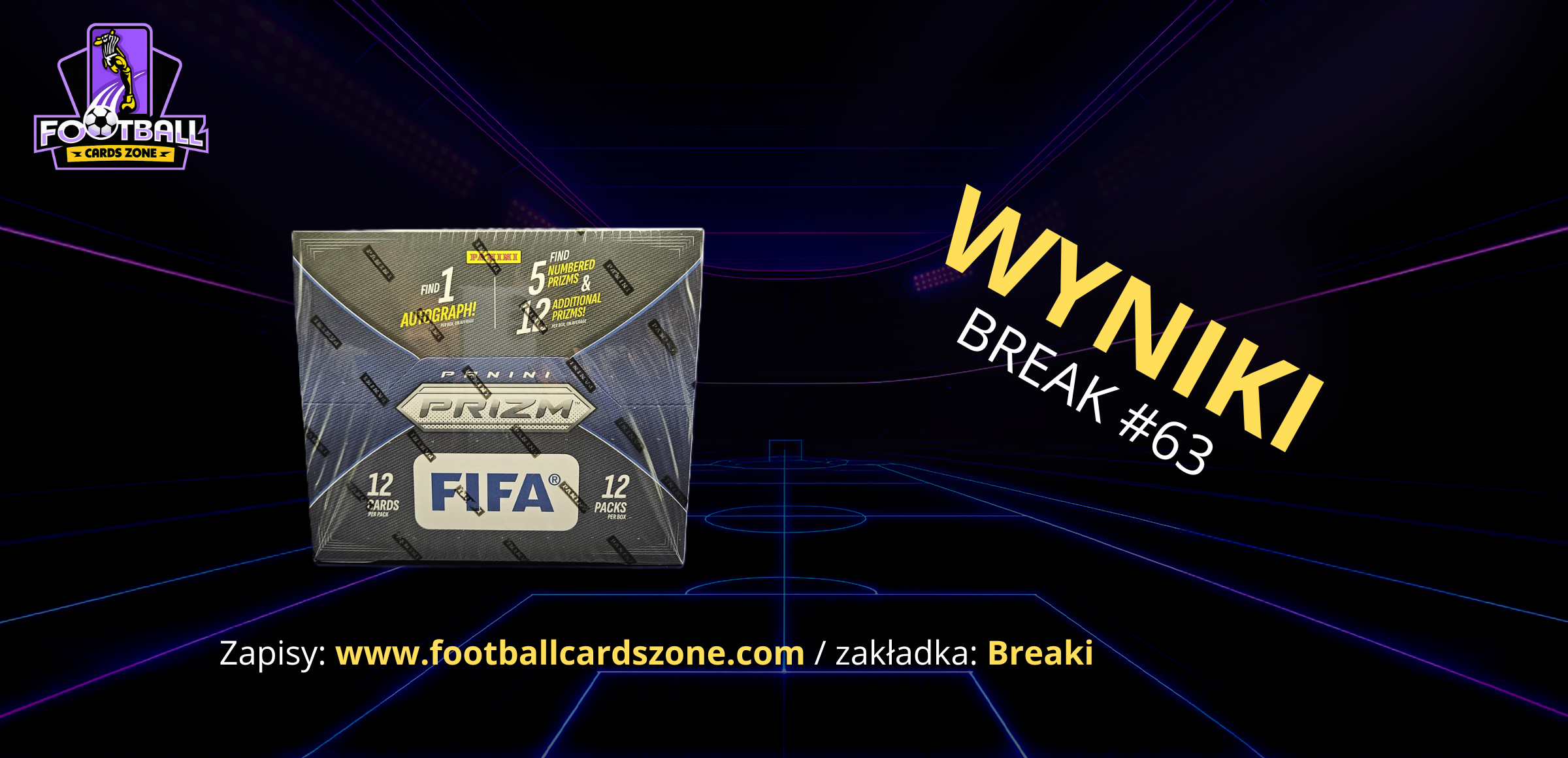 BREAK #63 – 1x Panini Prizm FIFA Soccer 25/26 Hobby Box