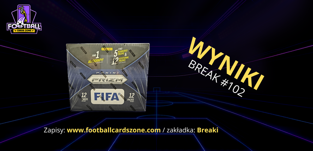 BREAK #102 – 1x Panini Prizm FIFA Soccer 25/26 Hobby Box