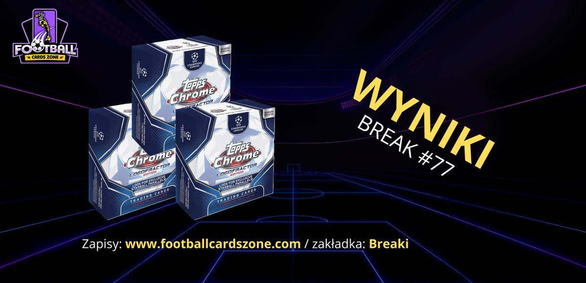 BREAK #77 – 3x Topps Chrome Logofractor UCC 25/26