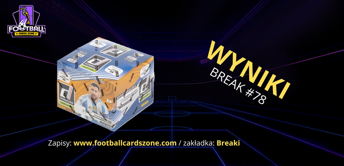 BREAK #78 – 1x Panini Donruss Road to FIFA World Cup 25/26 Hobby Box