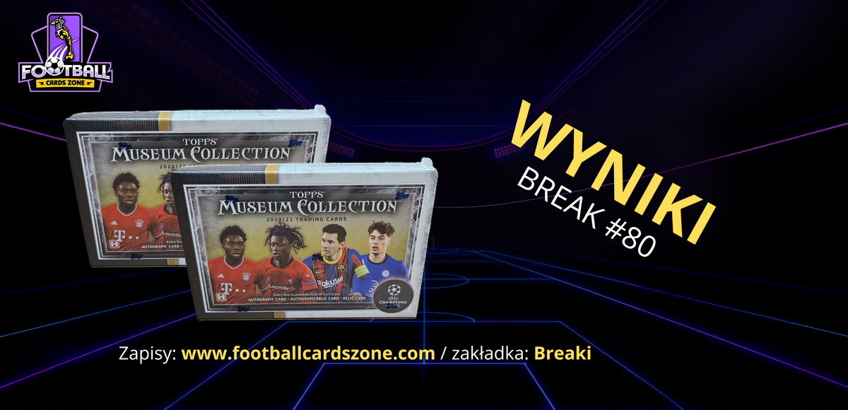 BREAK #80 – 2x Topps Museum Collection UCL 20/21 Hobby Box