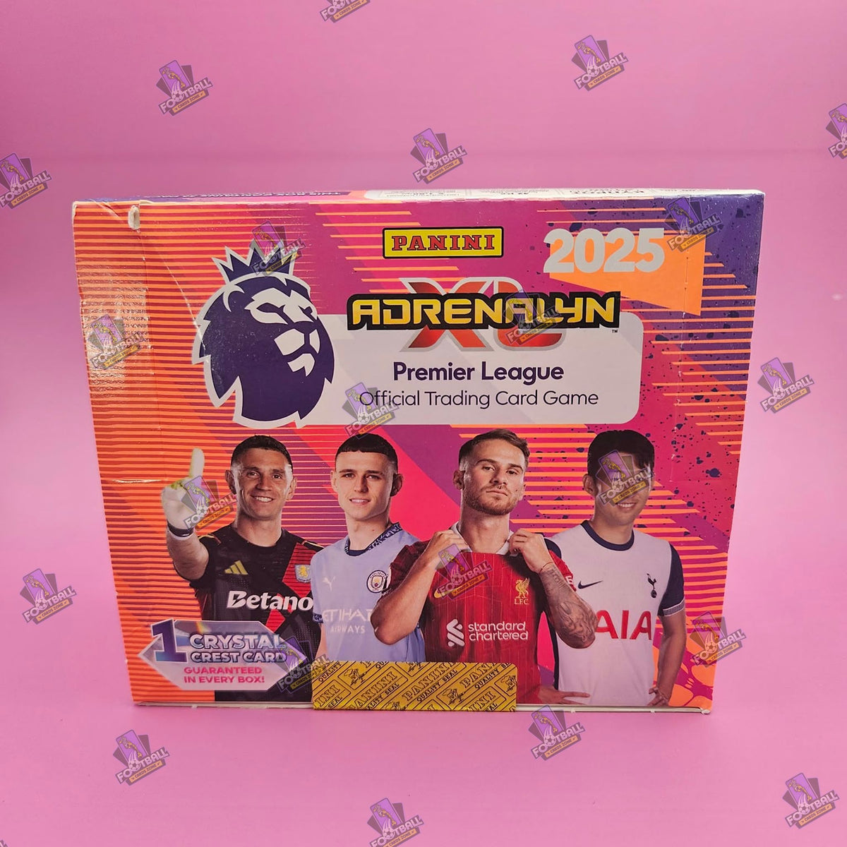 2025 Panini Adrenalyn XL Premier League Trading Cards Box - Karty Piłkarskie