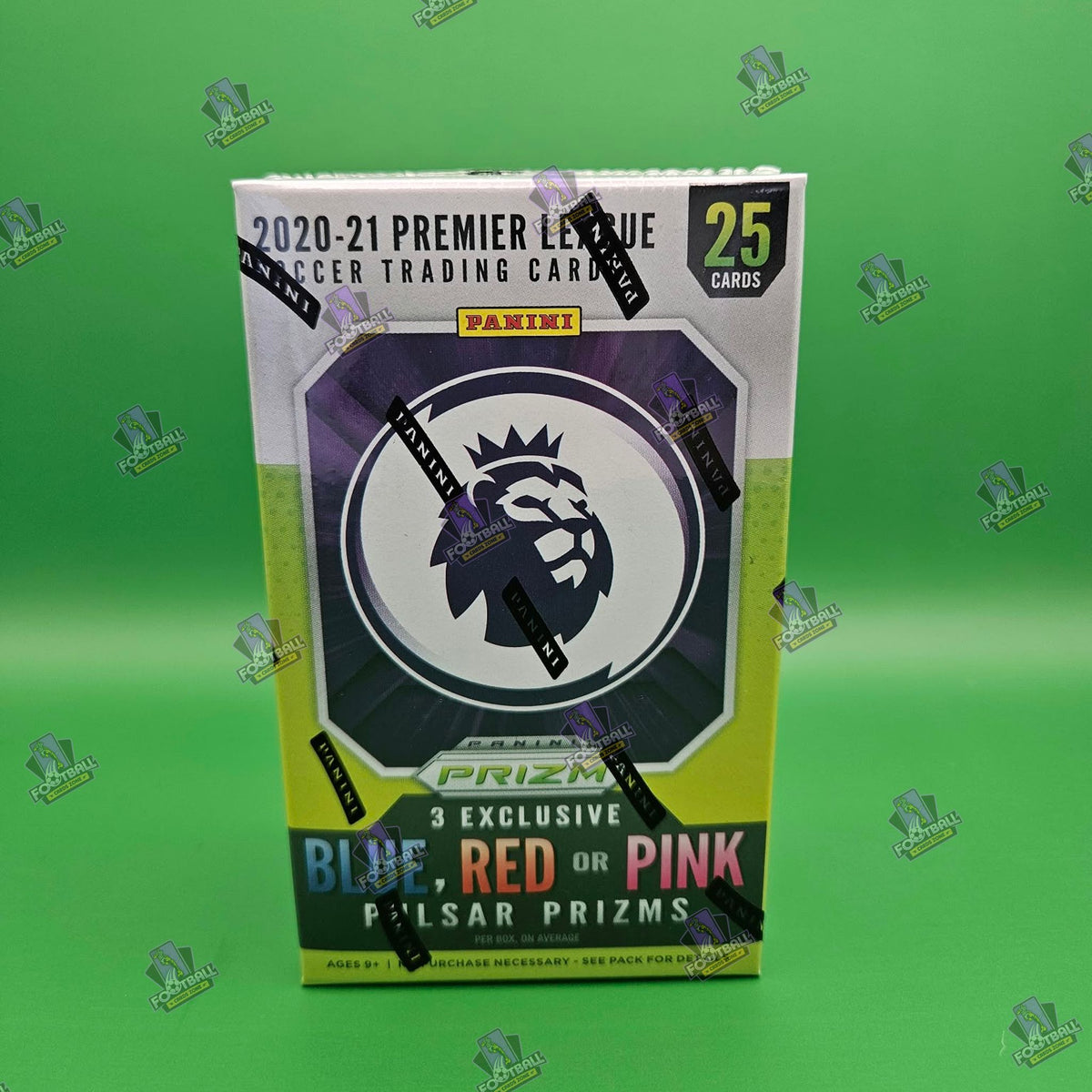 2020-21 Panini Prizm Premier League Soccer Cereal Box – Karty piłkarskie