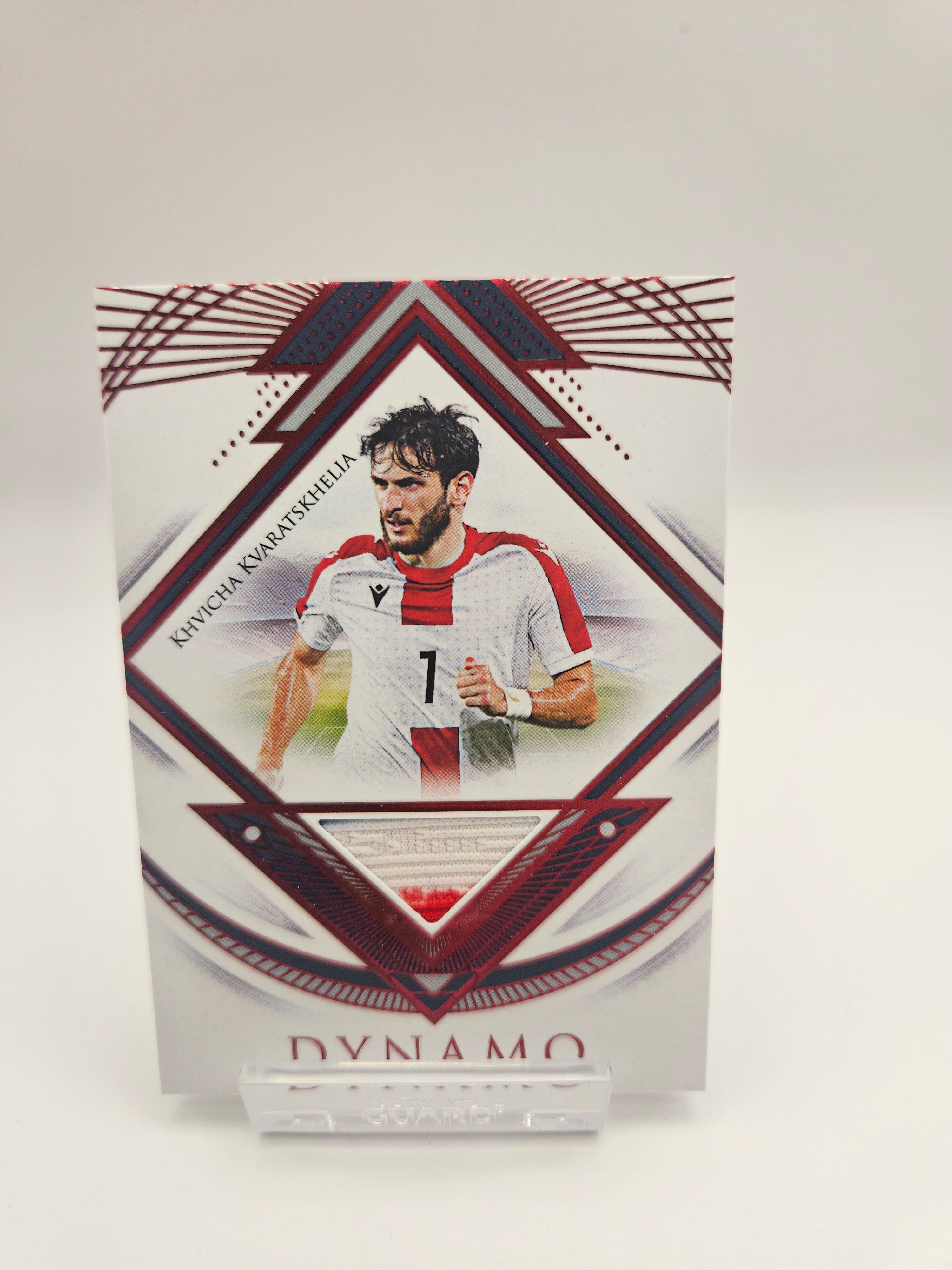 Khvicha Kvaratskhelia (4/5) - Dynamo Patch - Futera Unique - SINGLE