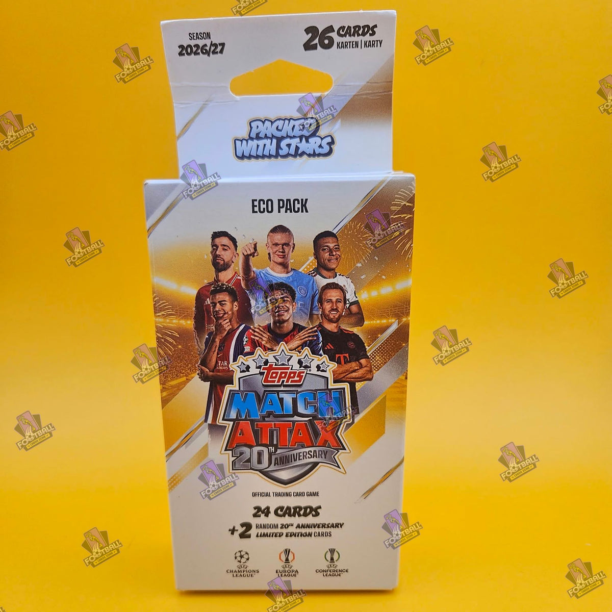 2026-27 Topps Match Attax UEFA Club Competitions Eco Pack - Karty Piłkarskie
