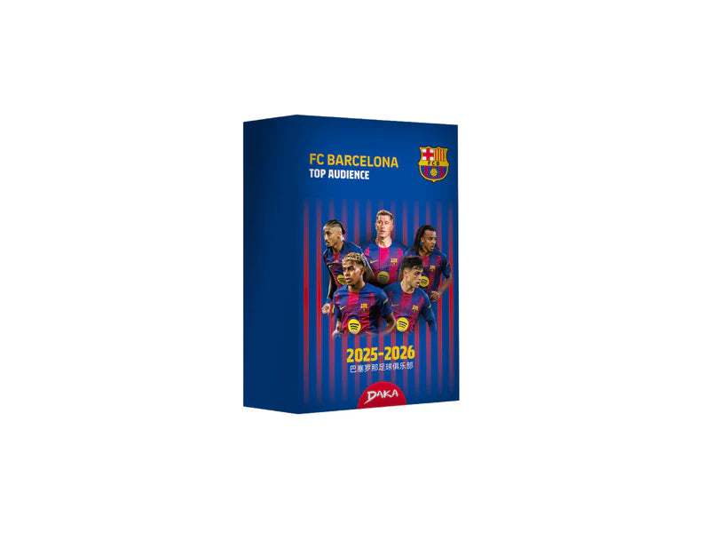 2025-26 DAKA FC Barcelona TOP Audience BOX - Karty piłkarskie