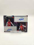 Ethan Nwaneri / Myles Lewis-Skelly (46/50) - Topps Museum Collection UEFA Club Competitions 24/25 Rookie Connection Dual Autograph - SINGLE
