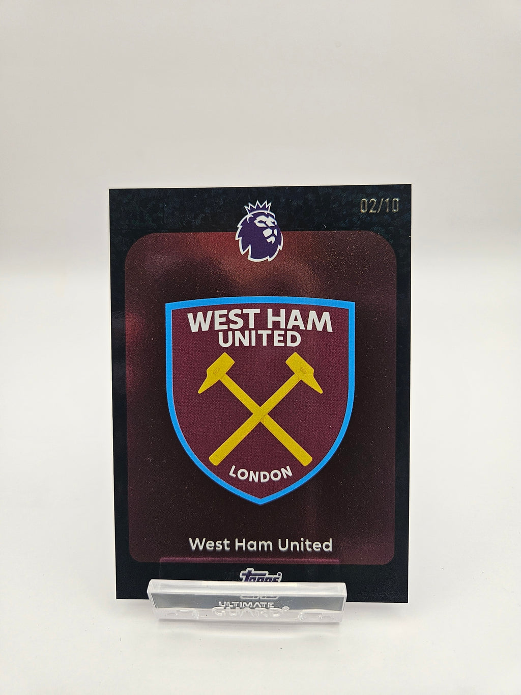 West Ham United (02/10) - 25/26 Topps Premier League Team Logo Parallel - SINGLE