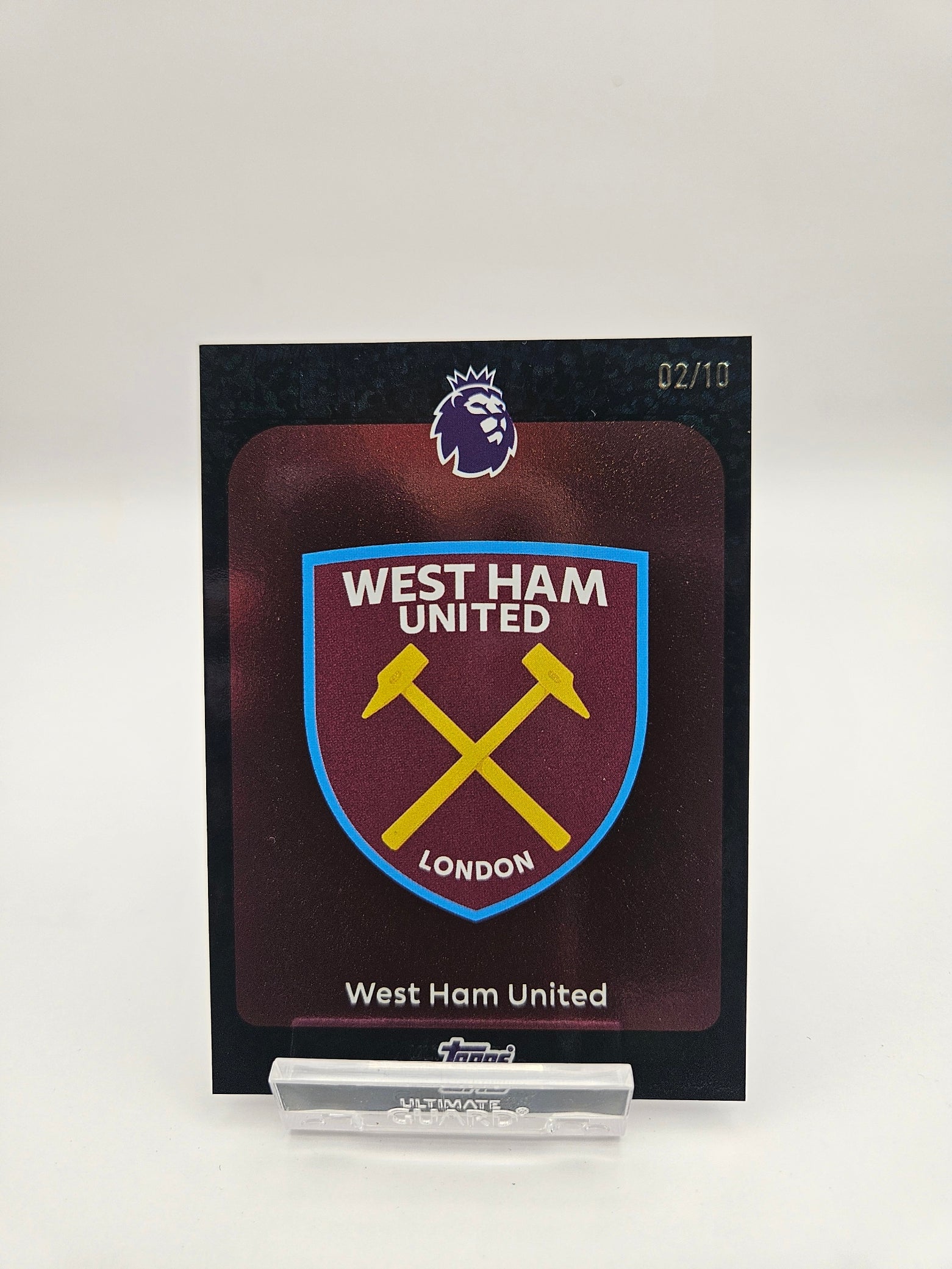 West Ham United (02/10) - 25/26 Topps Premier League Team Logo Parallel - SINGLE
