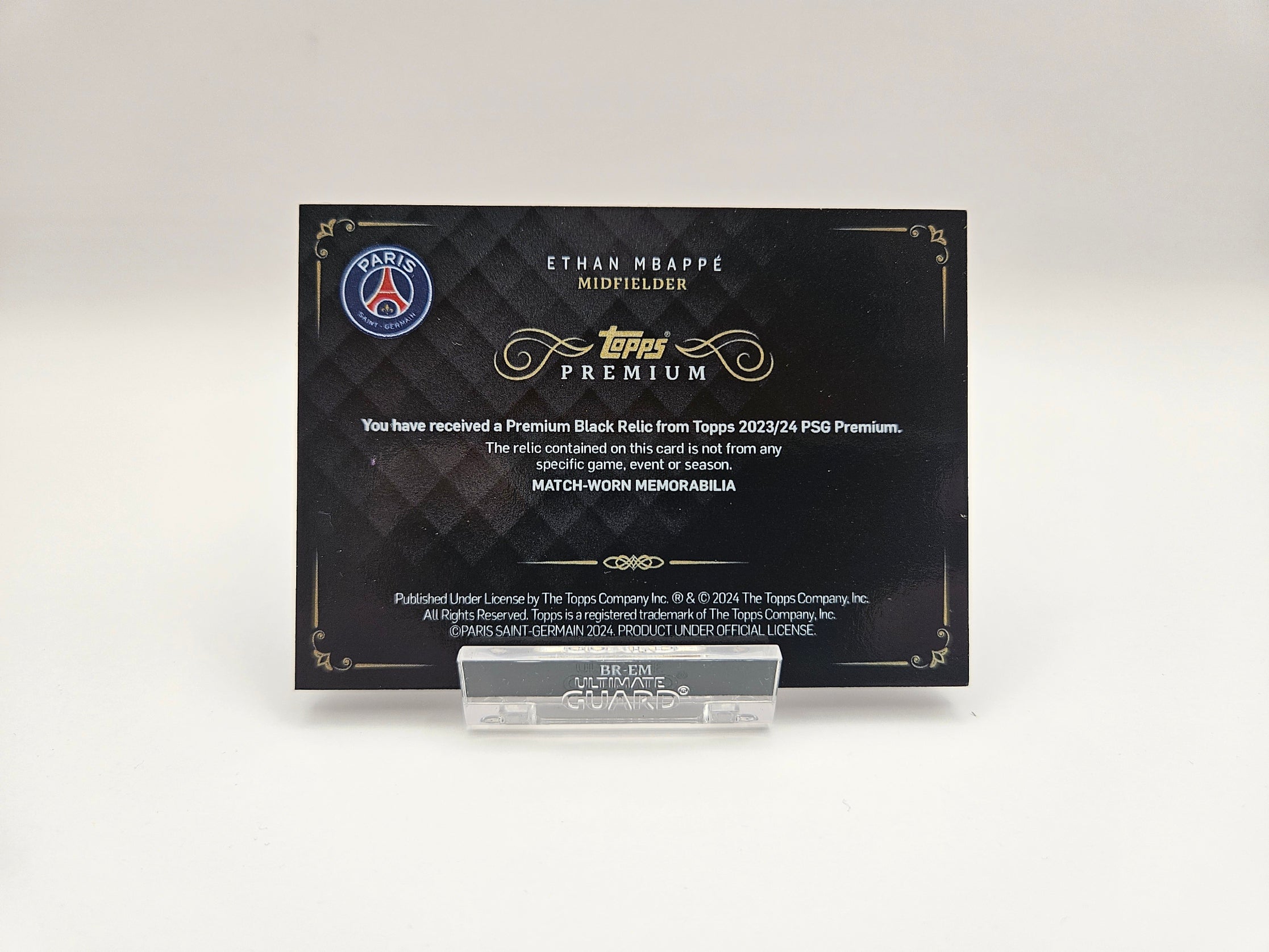 Ethan Mbappé (11/15 RC) - PSG - Topps Premium - SINGLE