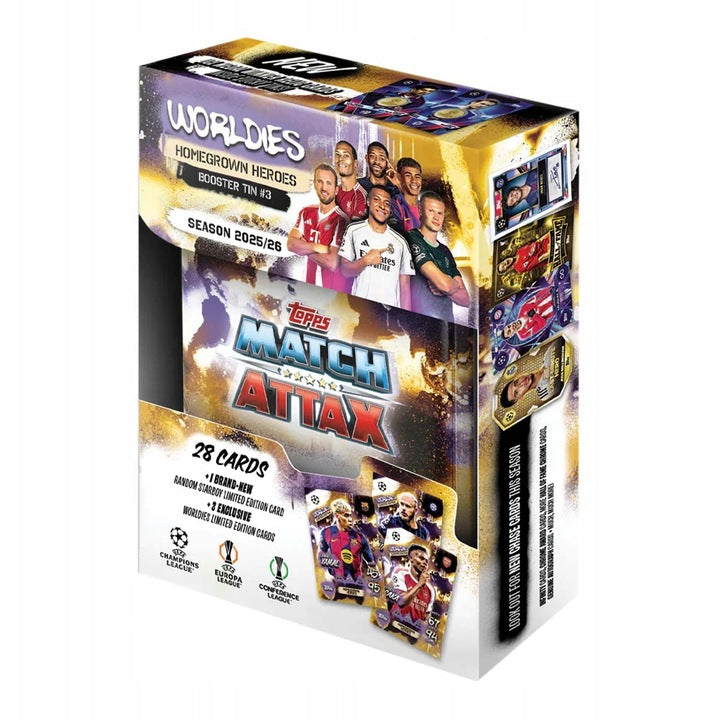 Topps Match Attax 2025/2026 – Mini Puszka Worldies #3 Homegrown Heroes