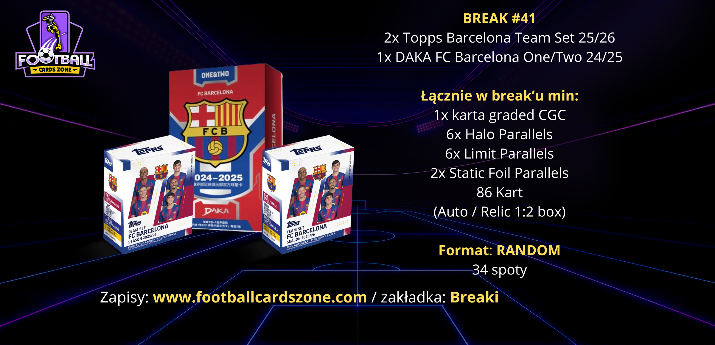 BREAK #41 – 2x Topps Barcelona Team Set 25/26 + 1x DAKA FC Barcelona One/Two 24/25 -- RANDOM