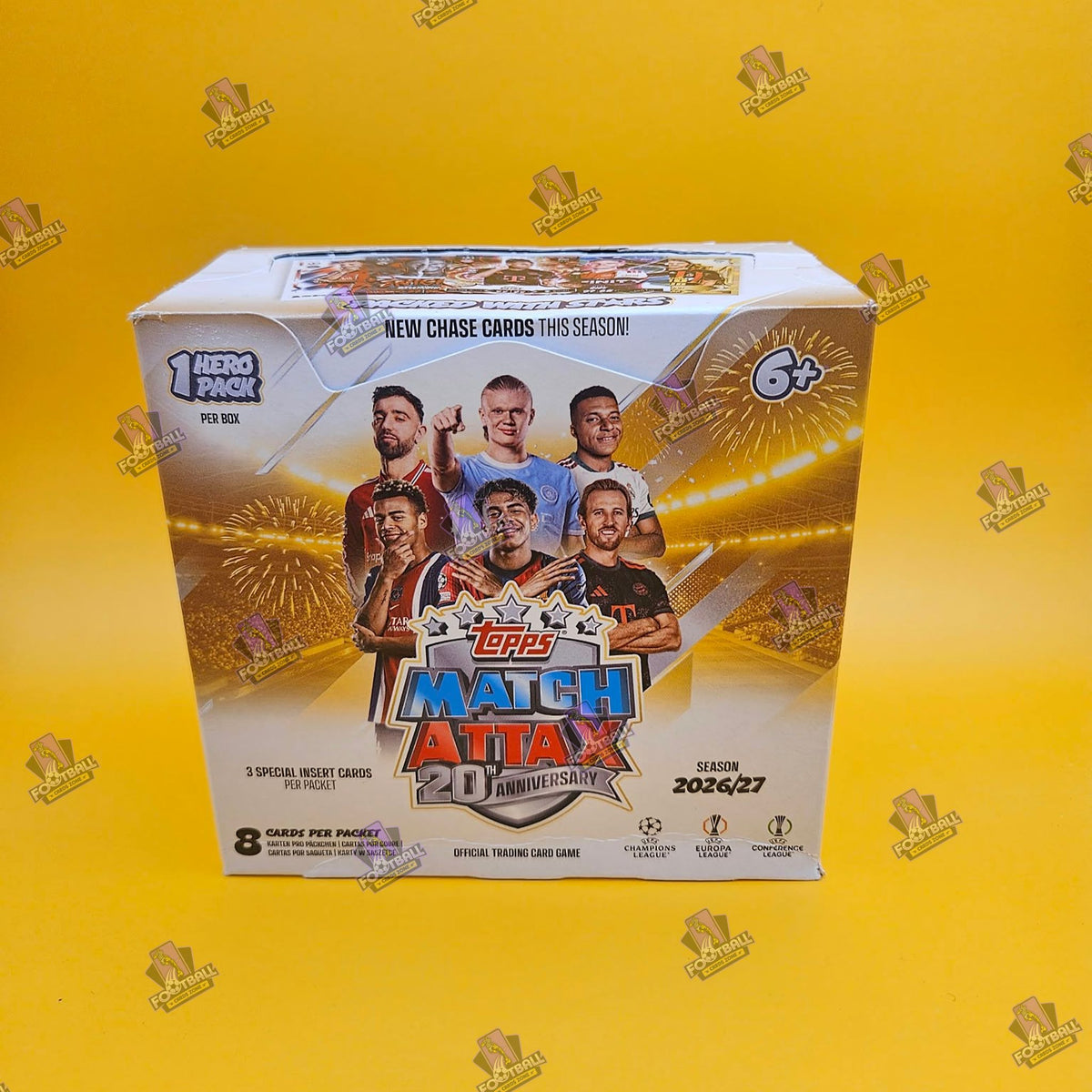 2026-27 Topps Match Attax UEFA Club Competitions Booster Box - Karty Piłkarskie