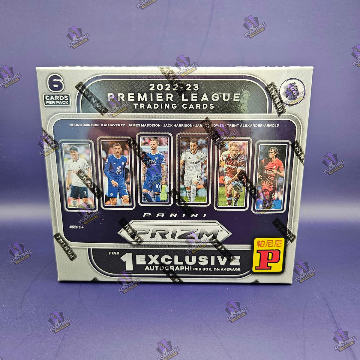 2022-23 Panini Prizm Premier League Soccer Box – Karty piłkarskie