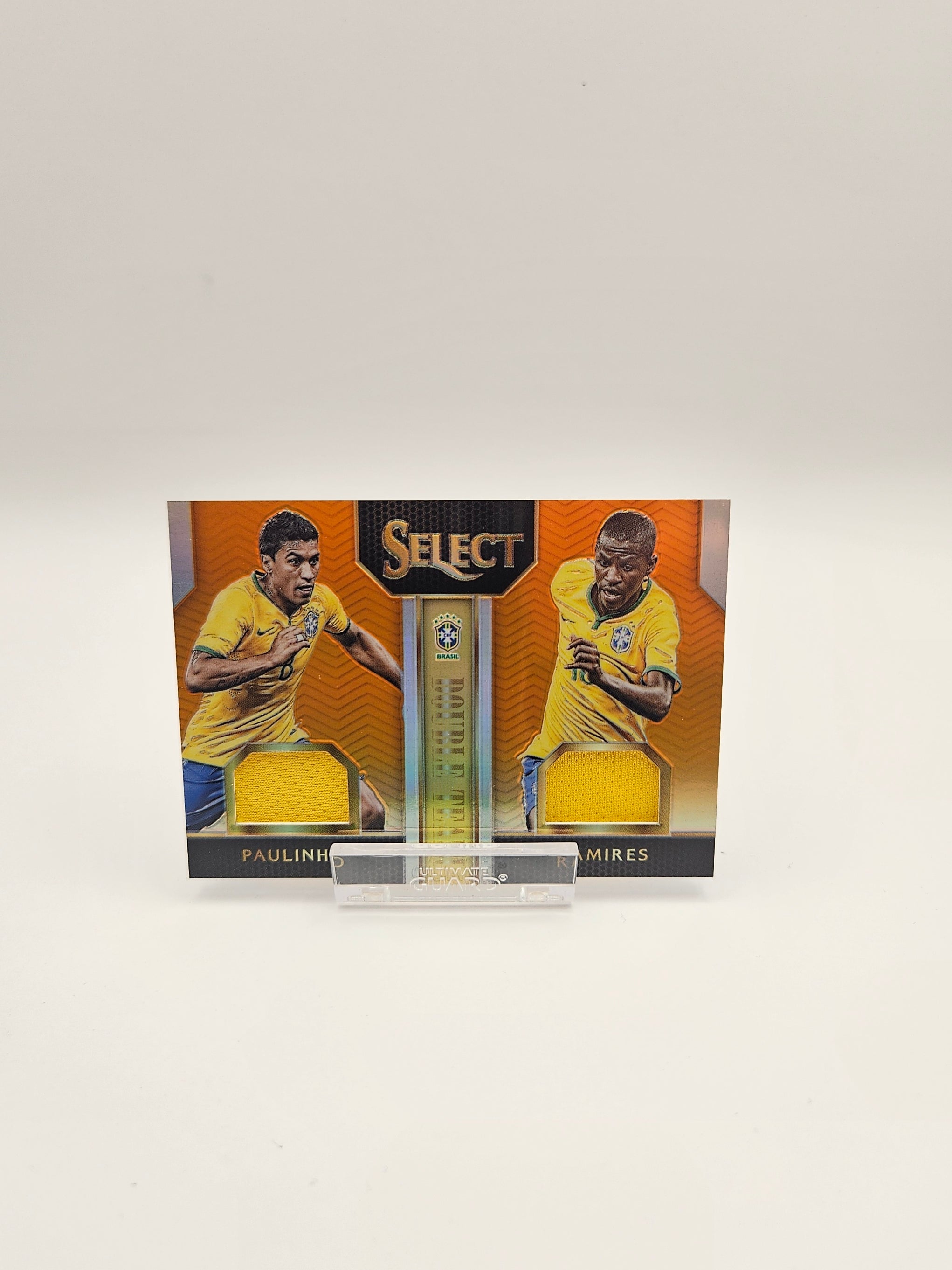 Paulinho / Ramires (097/149) Dual Patch  - Brazil - Panini Select - SINGLE