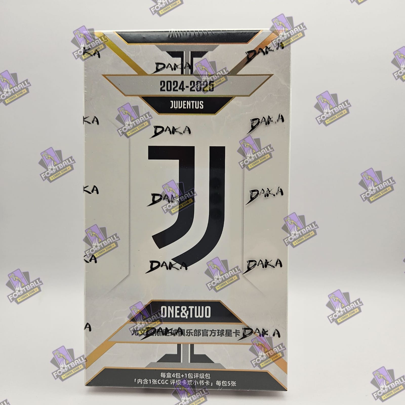 DAKA Juventus One & Two2024-25 Hobby Box - Karty piłkarskie