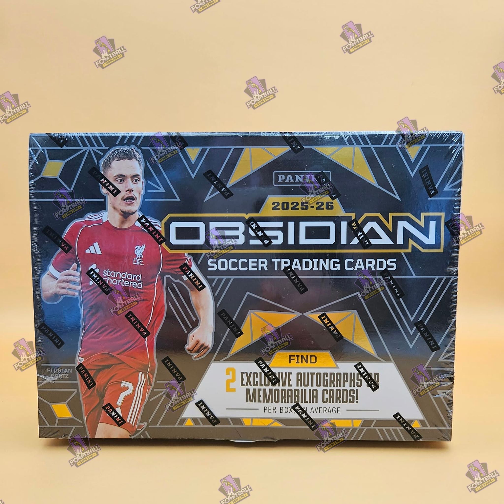 Panini Obsidian Soccer 2025-26 Hobby International – Karty piłkarskie