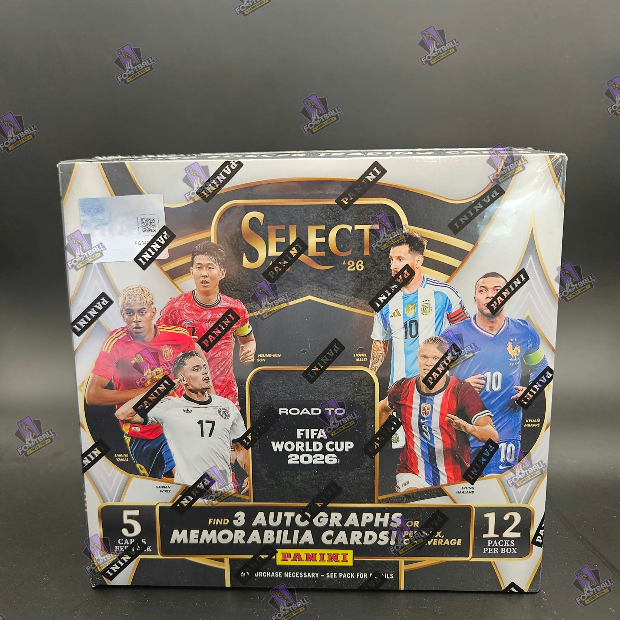 Panini Select Road to FIFA World Cup 2025-26 Hobby Box – Karty piłkarskie