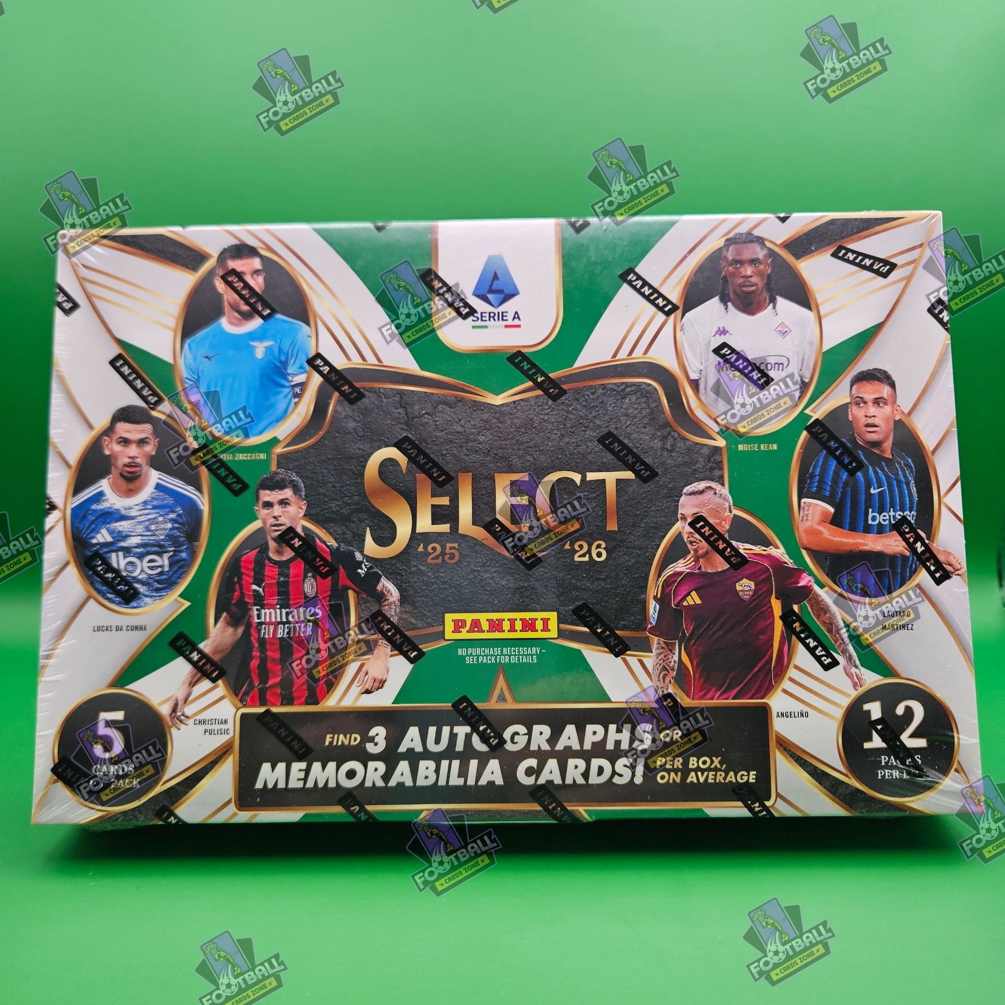 Panini Select Serie A 2025-26 Hobby Box  – Karty piłkarskie