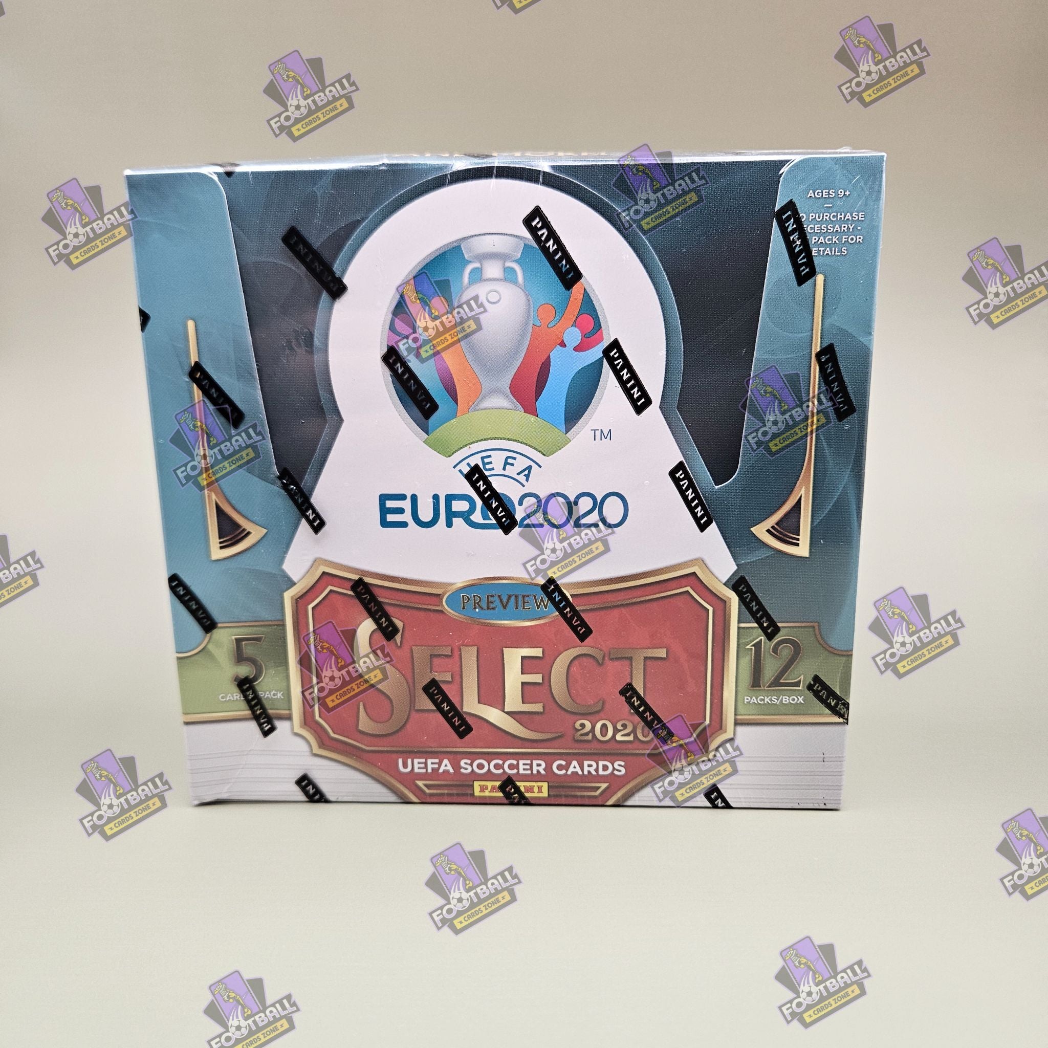 Panini Select UEFA EURO 2020 Soccer 2019-20 Hobby Box  – Karty piłkarskie