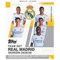 Topps Real Madryt Team Set 2025-26 box - karty piłkarskie