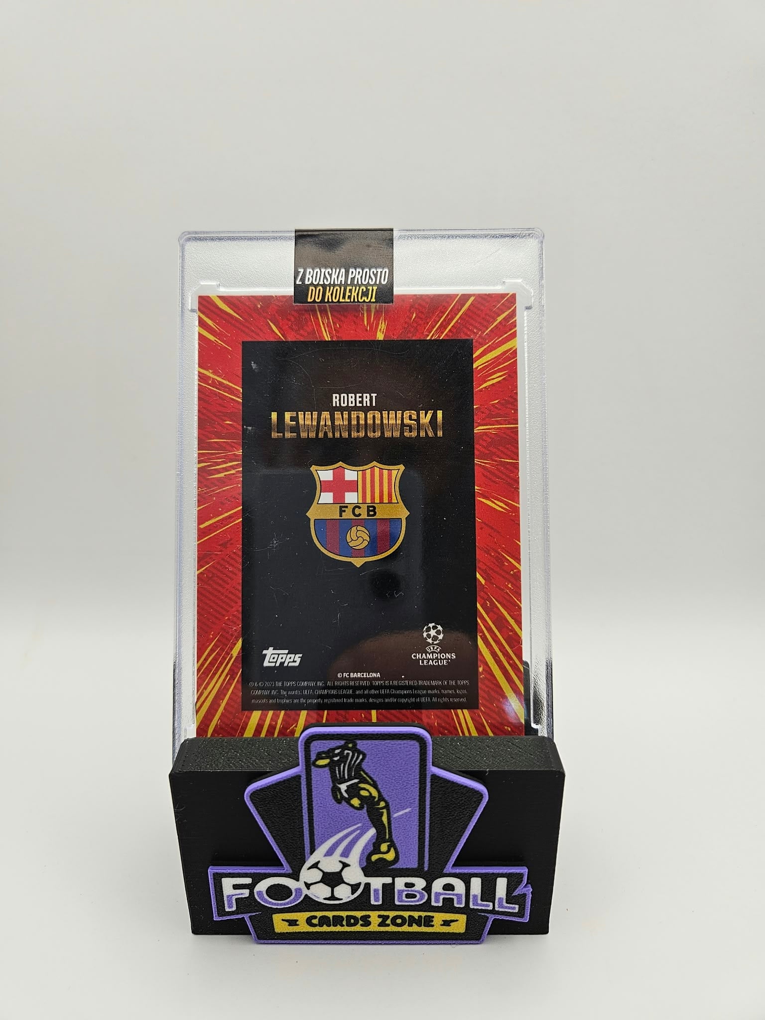 Robert Lewandowski 06/10 + Autograf - Topps - SINGLE