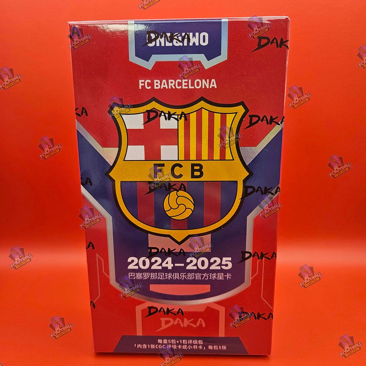 DAKA FC Barcelona One & Two 2024-25 Box - Karty piłkarskie