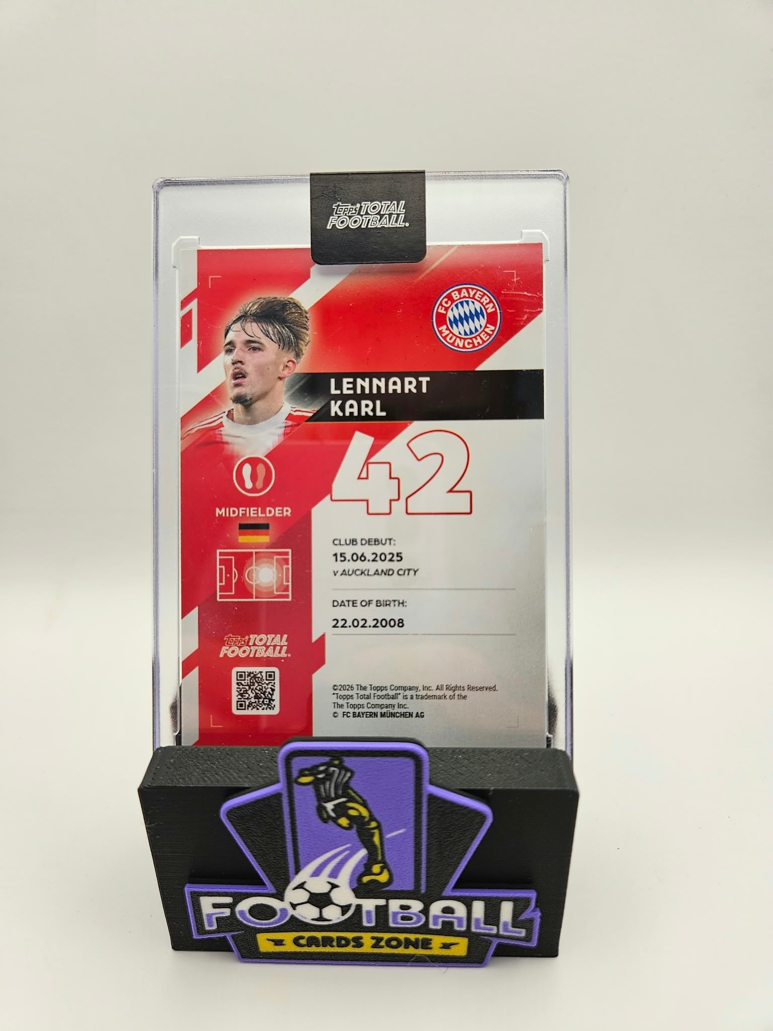 Lennart Karl 5/5 - Topps Total Football - SINGLE