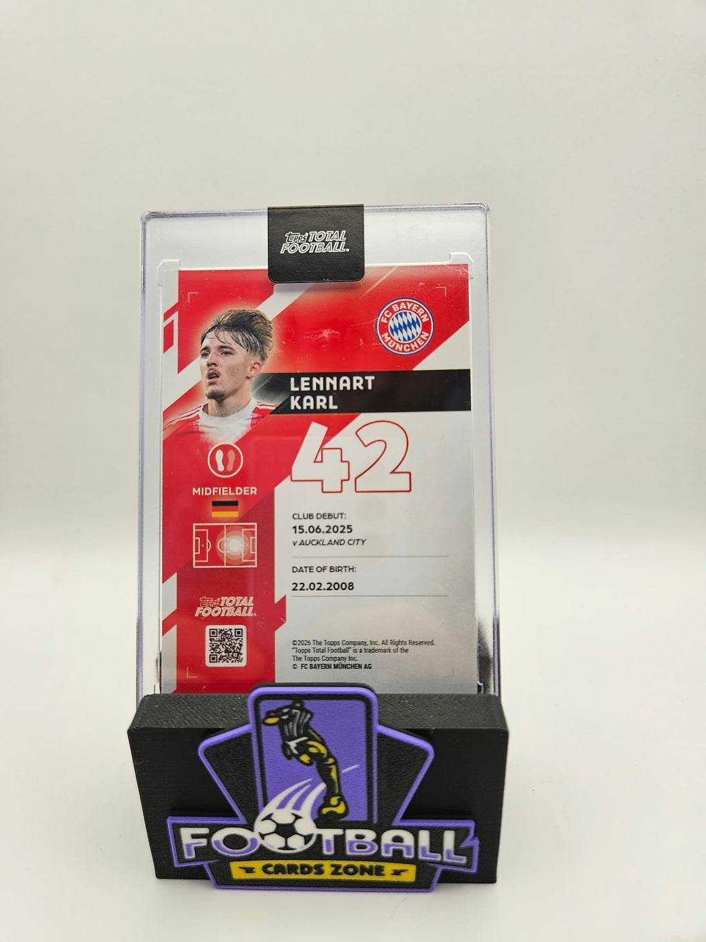 Lennart Karl 16/25 - Topps Total Football - SINGLE