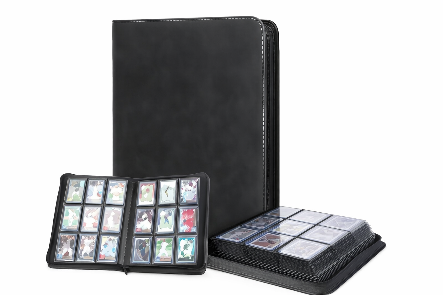 Album na karty kolekcjonerskie – pojemność: 252 karty w toploaderach!