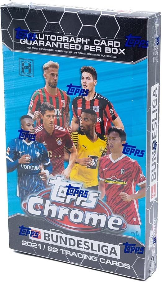 Hobby Box Topps Chrome Bundesliga Soccer 21/22