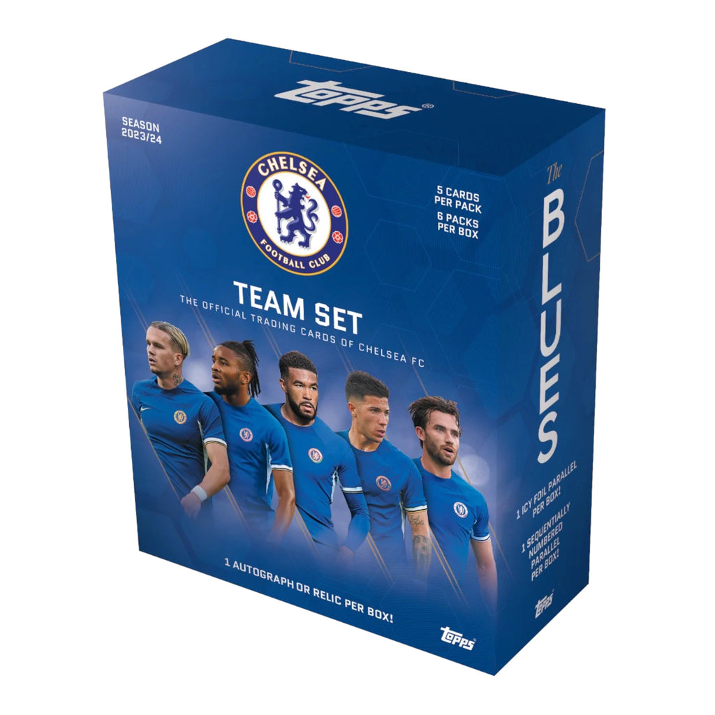 Topps Chelsea FC Official Team Set Box 23/24 - Karty piłkarskie