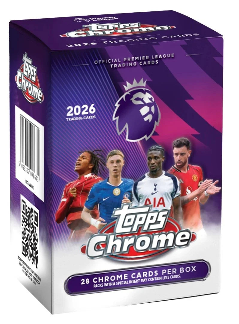 Value Box Topps Chrome Premier League 2026  - Karty piłkarskie