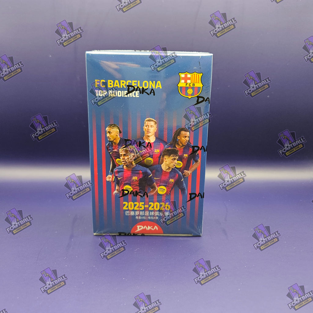 2025-26 DAKA FC Barcelona TOP Audience BOX - Karty piłkarskie