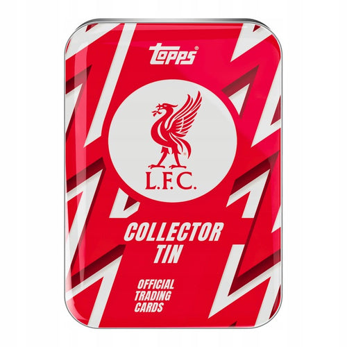 Box Topps Liverpool FC Club Collector Tin 25/26 - Karty piłkarskie