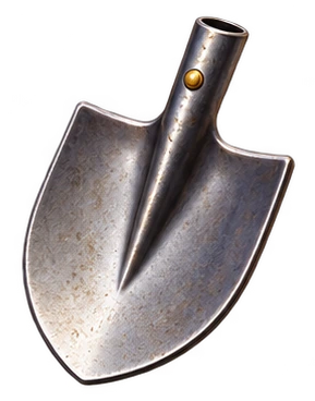 Metalowa część łopaty